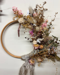 CANDLE MAKING AND DRIED FLOWER WREATH WORKSHOP