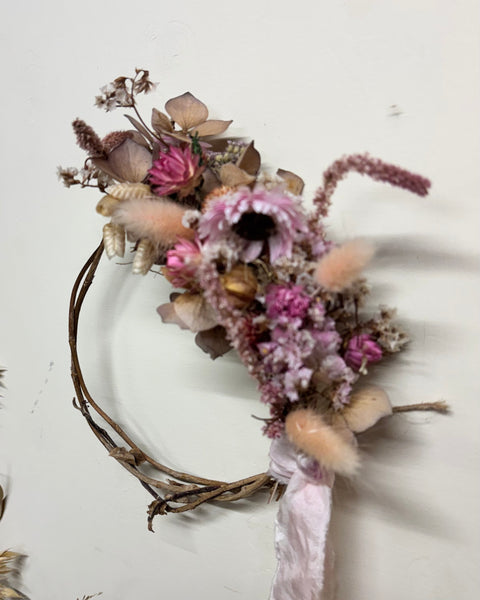 CANDLE MAKING AND DRIED FLOWER WREATH WORKSHOP