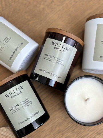 * NEW * WELL-BEING CANDLE COLLECTION with ESSENTIAL OILS